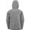 Pánska mikina Microfleece Hoodi (Veľkosť S, Farba Marl Grey/Black)