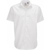 Pánska košeľa s kratkými rukávmi Smart SSL/men (Farba Biela, Veľkosť S)