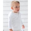 Mikina s kapucňou pre bábätká (Farba Biela, Veľkosť 6/12 mesiacov)