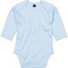 Body s dlhými rukávmi pre bábätká (Farba Biela, Veľkosť 0/3 mesiace)
