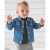Džínsová bunda pre bábätká Baby Rocks (Veľkosť 3/6 mesiacov, Farba Denim)