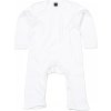 Overal pre bábätká (Farba Biela, Veľkosť 3/6 mesiacov)