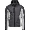 Tenký Softshell s kapucňou Performance (Veľkosť S, Farba Black/Dark Grey)