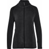 Dámsky Signature Full Zip Microfleece (Veľkosť XS, Farba Tmavá čierna)