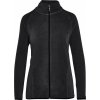 Dámsky Signature Full Zip Microfleece (Veľkosť XS, Farba Tmavá čierna)