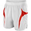 Šortky Micro Lite (Farba Biela/Červená, Veľkosť 2XS)