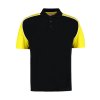 Formula Racing® Polokošeľa Monaco (Veľkosť S, Farba Black/Lime/White)