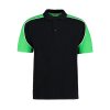 Formula Racing® Polokošeľa Monaco (Veľkosť S, Farba Black/Lime/White)