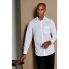 Košeľa Poplin s dlhými rukávmi (Farba Biela, Veľkosť XS/13.5 ")