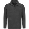 Fleece Half-Zip (Veľkosť S, Farba Čierna)