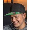 Šiltovka Bronx Glitter Flat Peak Snapbac (Farba Black/Green)