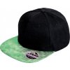 Šiltovka Bronx Glitter Flat Peak Snapbac (Farba Black/Green)