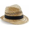 Letný slamený klobúk (Farba Natural, Veľkosť S/M)