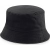 Obojstranný klobúk Bucket (Veľkosť S/M, Farba Čierna/Svetlo sivá)