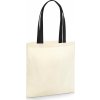 Organická nákupná taška EarthAware™ (Farba Natural/French Navy)