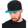 Dvojfarebná klasická šiltovka Snapback (Farba Natural/Čierna)