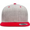Dvojfarebná klasická šiltovka Snapback (Farba Natural/Čierna)