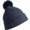 Detská čiapka Junior Pom Pom Beanie (Farba Čierna)
