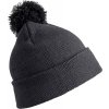 Detská čiapka Junior Pom Pom Beanie (Farba Čierna)