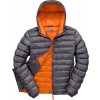 Bunda s kapucňou Snow Bird (Veľkosť S, Farba Grey/Orange)