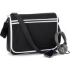 Taška Retro Messenger (Farba Čierna/Biela)