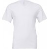 Unisex tričko Jersey V-Neck (Farba Biela, Veľkosť S)