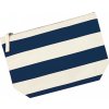 Taštička na doplnky Nautical Accessory Bag (Farba Natural/Tmavo modrá)