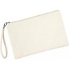 Kozmetická taštička Canvas Wristlet Pouch (Farba Natural/Čierna)