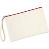 Kozmetická taštička Canvas Wristlet Pouch (Farba Natural/Čierna)