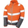 Dámska bunda Soft Padded Safety (Veľkosť XS, Farba Fluo Orange/Grey)
