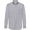 Pánska košeľa Oxford s dlhými rukávmi (Farba Biela, Veľkosť S)
