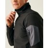 Softshell bunda 3-vrstvová Arcola (Veľkosť S, Farba Čierna/Tmavo sivá)