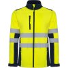 Pracovná softshellová bunda ANTARES (Veľkosť S, Farba GARDEN GREEN/FLUOR YELLOW)