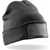 Čiapka Double Knit Printers Beanie (Farba Čierna)