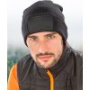 Čiapka Recycled Double Knit Printers Beanie (Farba Čierna)
