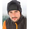 Čiapka Recycled Double Knit Printers Beanie (Farba Čierna)