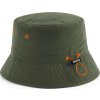 Recycled Polyester Bucket Hat (Farba Čierna, Veľkosť S/M)