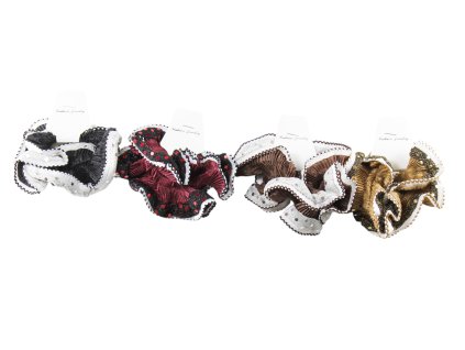 Dây buộc tóc vải vỉ giấy treo (bịch: 20ks)