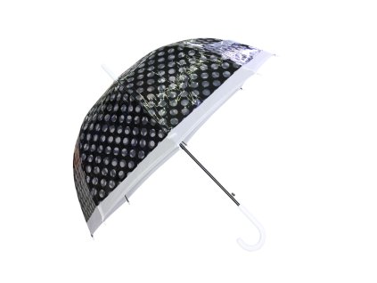 Ô dài cán cong bóng chấm bi (Bịch: 12ks mix 4 gam màu)