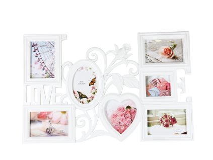 Bộ khung ảnh gia đình Love cho 7 ảnh