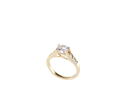 Nhẫn ocel vàng đính đá to hộp 24ks các cỡ