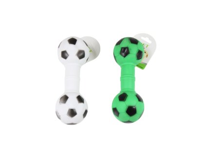 Đồ chơi chó hình tạ 2 đầu quả bóng vỉ giấy treo (bịch: 12ks)