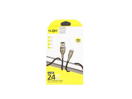 Nabíjecí a datový kabel USB-A/USB-C 1m 2.4A (Balení: 10ks)