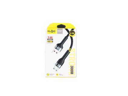 Dây nạp điện thoại cổng USB-A ra micro USB 3m 2.4A trong hộp giấy treo (bịch: 10ks)