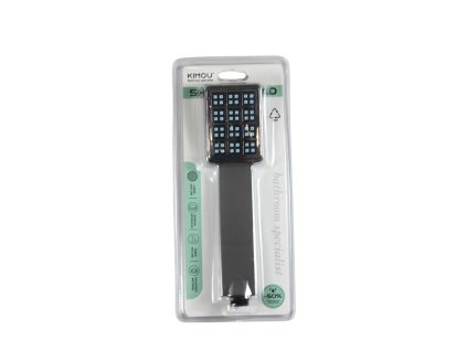 Đầu vòi sen 6x23cm trong vỉ nhựa treo