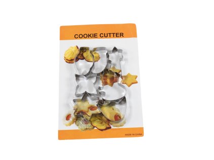 Khuôn cắt bánh inox bộ 7ks trong vỉ giấy treo