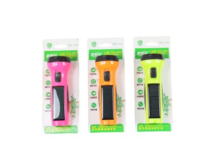 Đèn pin chiếu xa nạp điện + năng lượng mặt trời