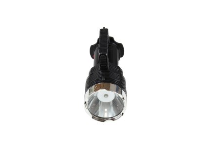 Đèn pin chiếu xa 8+1 bóng nạp điện + năng lượng mặt trời trong hộp giấy