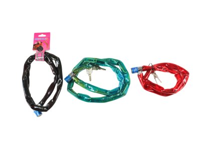 Khóa chìa xích đầu sắt cho xe đạp 5x100cm