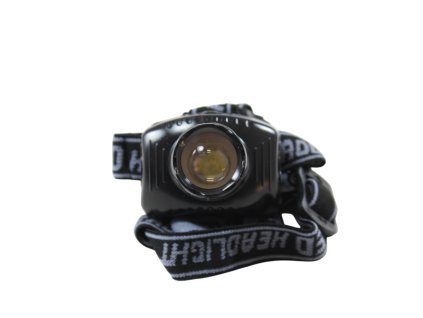 Čelovka na baterie 3W LED